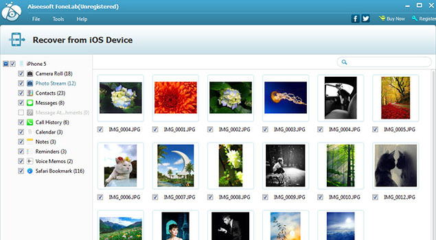 Aiseesoft Fone Lab - iPhone Recovery Software