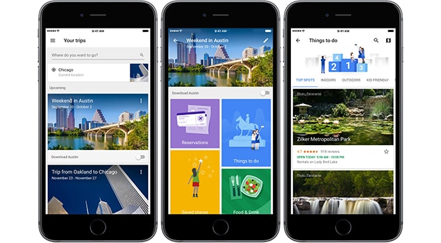Google Trips - Top iPhone Apps for 2017