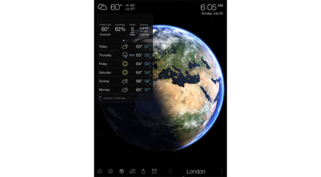 Living Earth - Top iPhone Apps for 2017