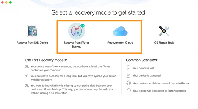iPhone Data Recovery Software Comparison - iPhone Recovery Sfotware