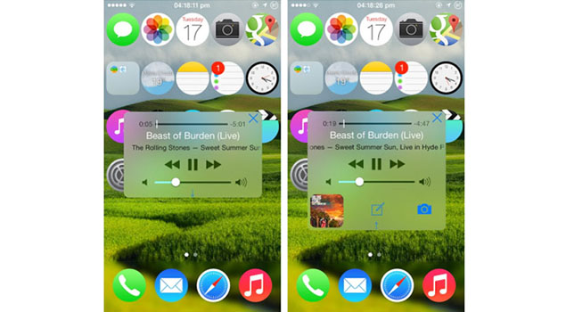 HUD Player - iOS 10 Jailbreak Tweaks