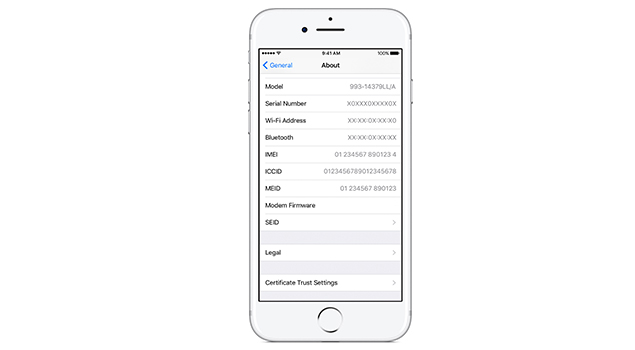 Where To Find Your iPhone SE IMEI Number - iPhone SE Unlock