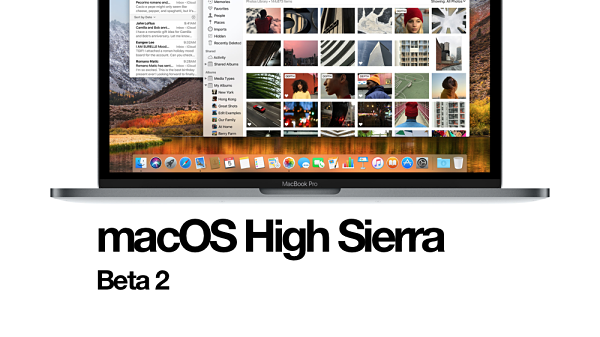 MacOS High Sierra Beta 2 Update