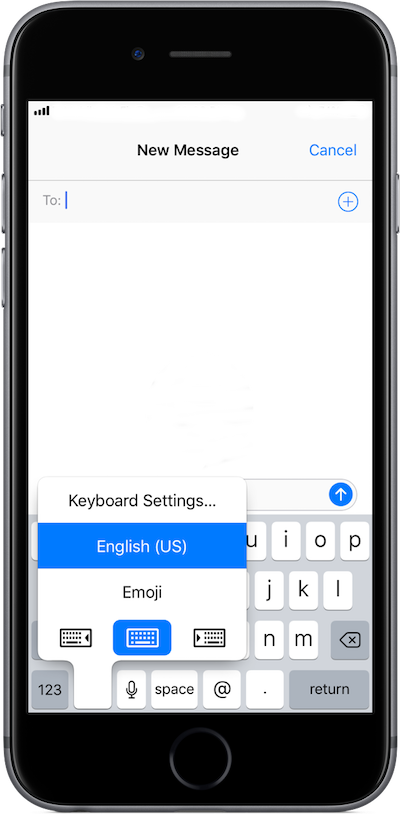 Steps To Enable On-Handed Keyboard In iOS 11
