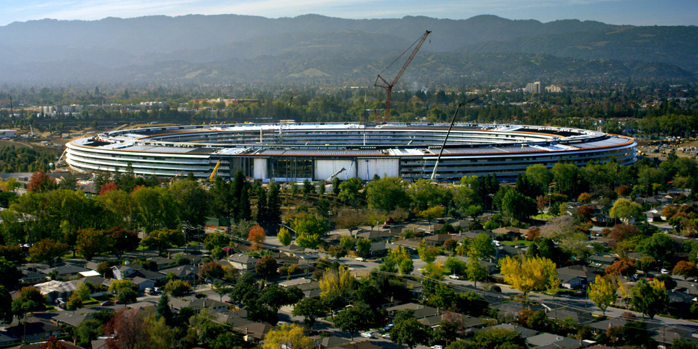 APPLE PARK CAUSING A HIKE IN REAL ESTATE PRICES IN THE SURROUNDINGS
