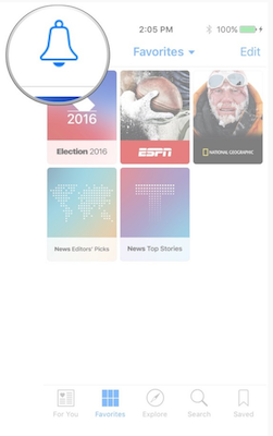 Enabling Notifications In News App For iOS 10 -A Complete How To Guide On Apple's News App