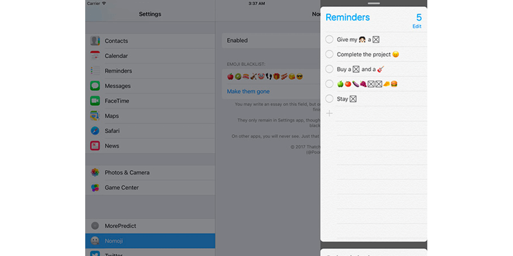 Nomoji-OS 10.2 Jailbreak Tweaks – What's New