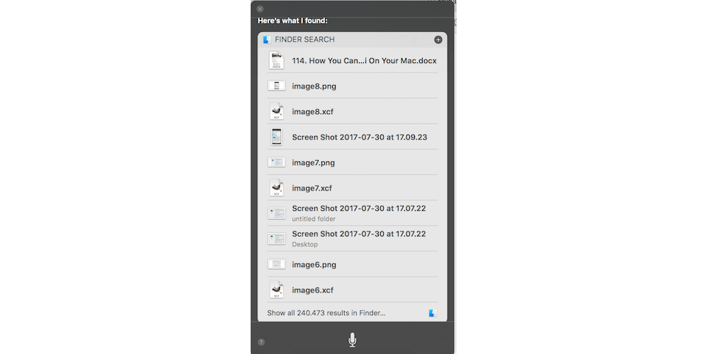 Siri Can Find Files For You-How You Can Use Siri On Your Mac