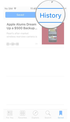 Viewing Items In The Reading History Of News App-A Complete How To Guide On Apple's News App