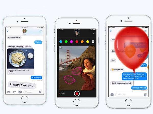 iMessages In iOS 10