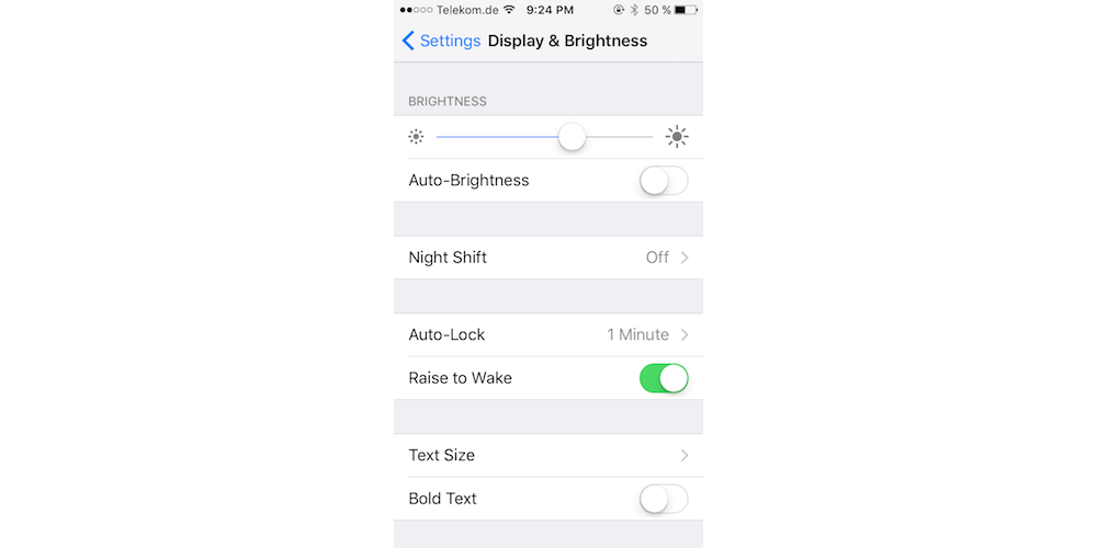 Adjust Brightness Of The Screen-Fixing The iOS 11 Battery Drain Problem