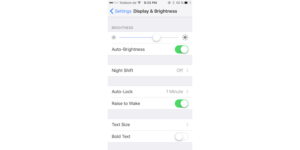 Adjust Brightness Of The Screen-Fixing The iOS 11 Battery Drain Problem