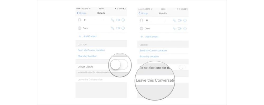 How You Can MuteLeave Group Conversations In iMessage- Learn Using iMessage Groups Right On Your iPhoneiPad