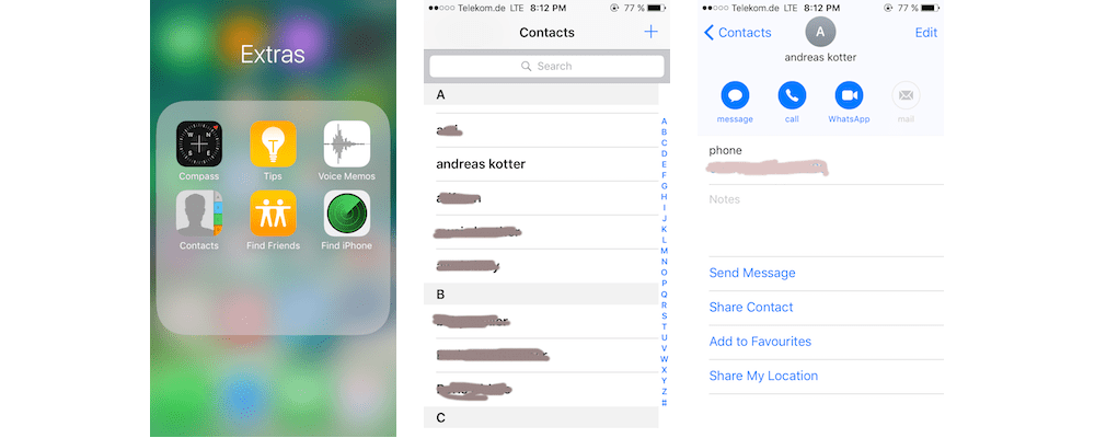 How You Can Share Contact Cards Through iMessages Using Contacts App-How You Can Share Your Contacts, Loca