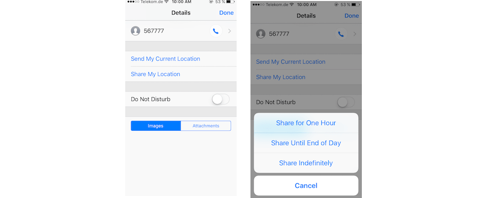 How You Can Share Location For Specific Time Period Using iMessage On iPhoneiPad-How You Can Share Your Co