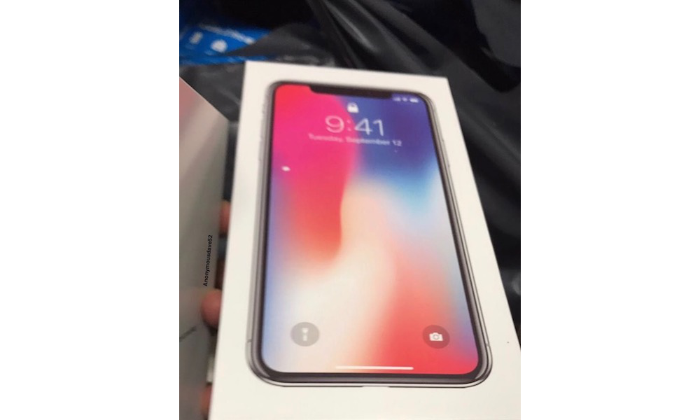 iPhone X Retail Box Photo Spotted - Take A Look