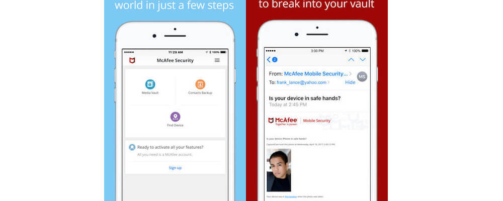 McAfee Security-Top 10 Antivirus Apps For iPhone