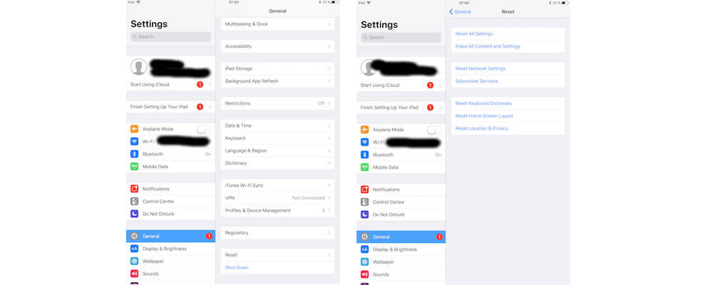 How To Reset iPad To The Factory Default Settings-How To Reset iPad And Start Afresh