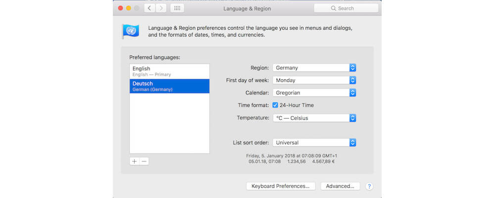 Remove Any Extra Languages That Are Not Needed-How to free up space on a Mac,